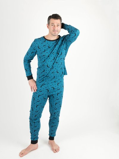 Leveret Mens Moon Pajamas product