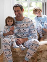 Mens Penguin Cotton Pajamas