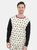 Mens Safari Animals Pajamas - Panda-Off-White