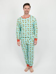 Mens Safari Animals Pajamas