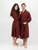 Mens Soft Micro Fleece Bathrobe