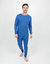 Mens Solid Royal Blue Pajamas - Royal-Blue