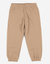 Neutral Solid Color Sweatpants - Beige