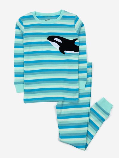 Leveret Ocean Animals Cotton Pajamas product