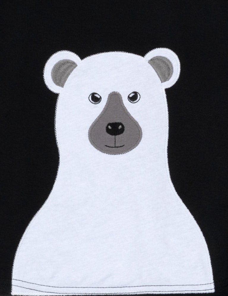 Polar Bear Houndstooth Pajamas