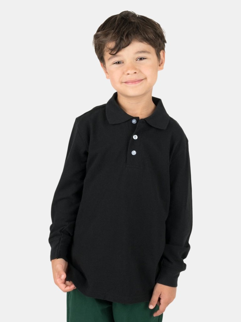Polo Shirt Neutrals - Black