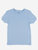 Short Sleeve Cotton T-Shirt Colors - Light-Blue