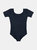 Short Sleeve Leotard - Navy