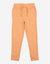 Solid Boho Color Drawstring Pants - Peach-pink