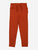 Solid Boho Color Drawstring Pants - Rust-orange