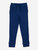 Solid Boho Color Drawstring Pants - Navy-blue