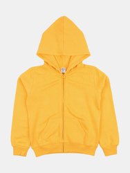 Solid Classic Color Zip Hoodies