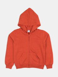 Solid Classic Color Zip Hoodies