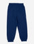 Solid Color Boho Sweatpants - Navy-Blue