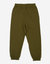 Solid Color Boho Sweatpants - Olive-Green