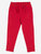 Solid Color Classic Drawstring Pants - Red