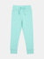 Solid Color Classic Drawstring Pants - Aqua