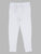 Solid Neutral Color Drawstring Pants - White