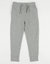 Solid Neutral Color Drawstring Pants - Light-Grey