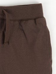 Solid Neutral Color Drawstring Pants