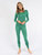 Womens Classic Solid Color Thermal Pajamas