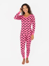 Womens Cotton Bunny Pajamas