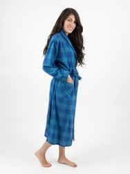 Womens Flannel Robe