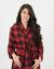 Womens Flannel Robe