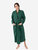 Womens Solid Color Flannel Robe