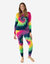 Womens Swirl Tie Dye Pajamas - Girl-swirl-tie-dye