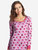 Womens Zoo Animals Cotton Pajamas