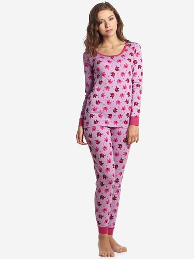 Leveret Womens Zoo Animals Cotton Pajamas product