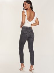 501 High Rise Cropped Skinny Jeans
