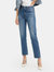 501 Original Fit High Rise Ankle Cut Straight Jeans