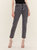 Wedgie High Rise Cropped Straight Fit Jeans - Bite My Dust