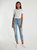 Wedgie High Rise Cropped Straight Fit Jeans