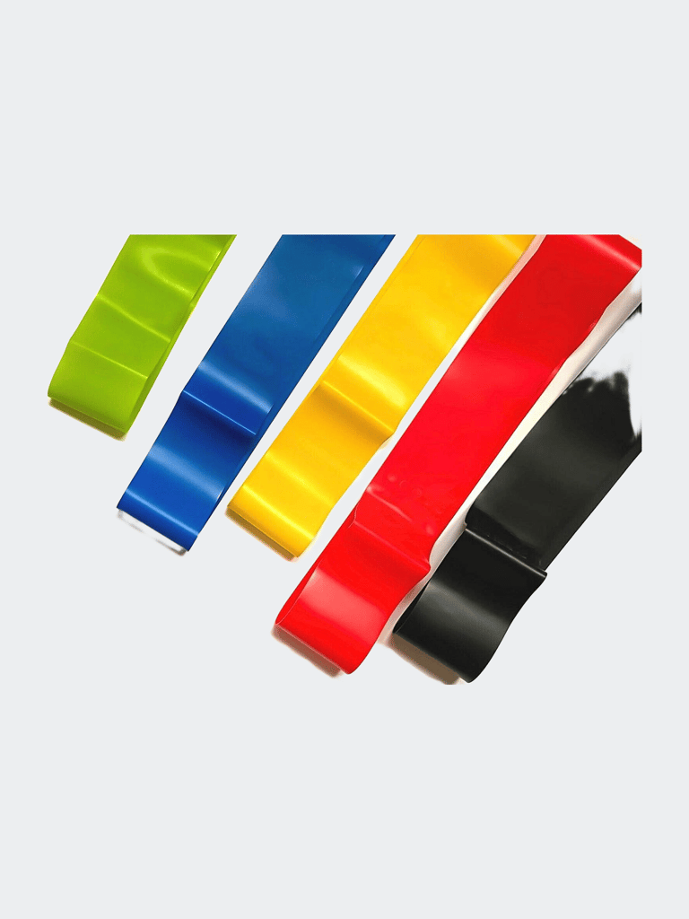 5 Pack Durable Resistance Bands For Glute Workouts - Strength Resistance Bands - Multi Color