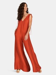 Big Easy Jumpsuit - Burnt Orange - Burnt Orange