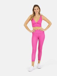 Ada Organic Cotton 7/8 Legging - Pink Aster