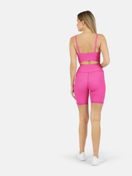 Ada Organic Cotton Biker Short - Pink Aster