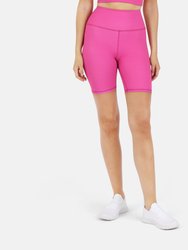 Ada Organic Cotton Biker Short - Pink Aster - Pink Aster