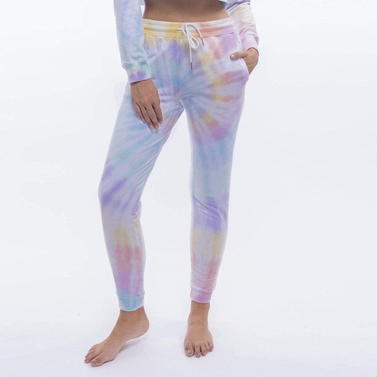 Courtney Terry Drawstring Jogger - Sunny Days