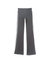 Ella Organic Cotton High-Rise Flare Stripe Leggings - Dark Heather Grey - Dark Heather Grey