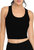 Elsa Organic Cotton Racerback Tank - Black