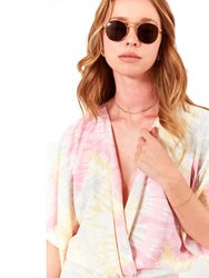 Joey Maxi Dress - Pink Sorbet Tie Dye