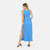 Krista Twist Dress - Blue Moon