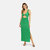 Krista Twist Dress - Kelly Green