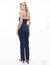 Lindsey Halter Jumpsuit - Navy