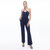 Lindsey Halter Jumpsuit - Navy