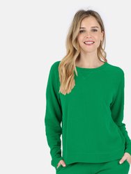 Melody Everyday Natural Pullover Sweatshirt - Tennis